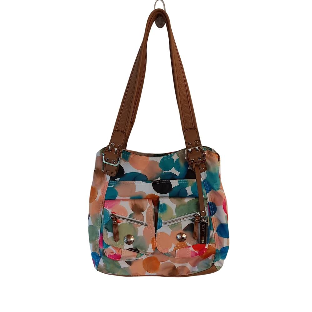 Rosetti Dotted Colorful Multi Pocket Purse